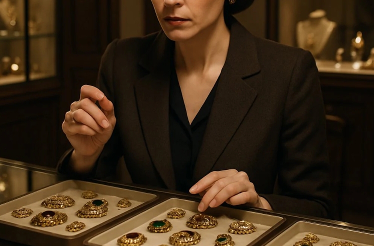 Ik probeerde de ketting van mijn oma te verkopen om de huur te betalen—maar de antiquair herkende hem en veranderde mijn leven